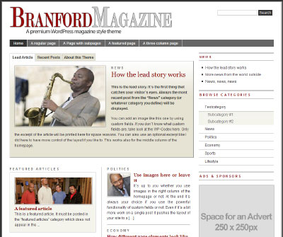 Tema: The Branford Magazine