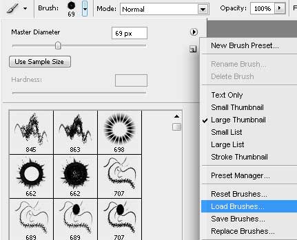Load Brush