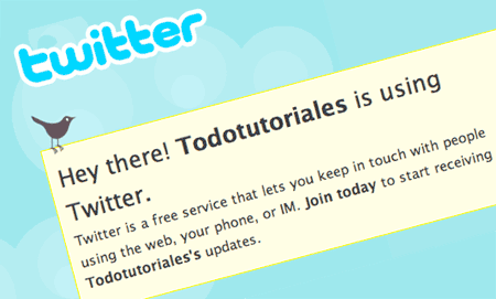 Todotutoriales en twitter