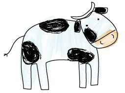 dibujo vaca dibujo vaca