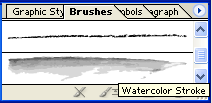 Pinceles de color diluído Pinceles de color diluído