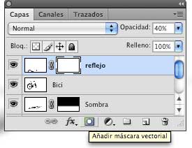 Añadir máscara vectorial