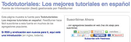 feeds de FeedBurner