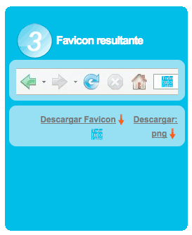 Paso3: descargar favicon