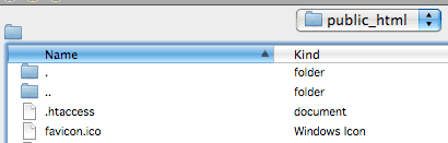 Subir favicon al servidor