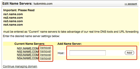 Editar DNS Editar DNS