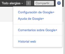 Configurar Google+ Configurar Google+