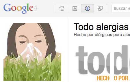 Página de Google+ Página de Google+